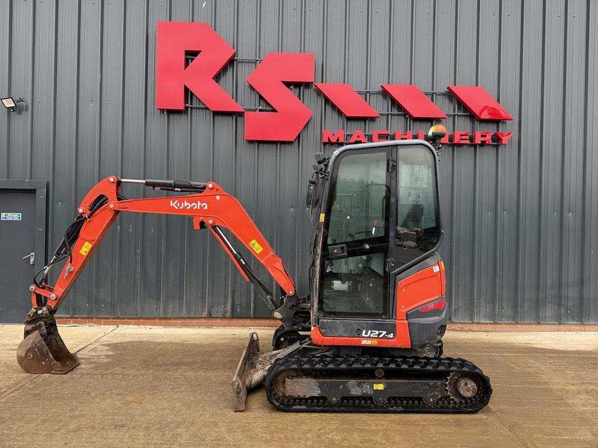 Used Kubota U27-4 2.7t Mini Excavator