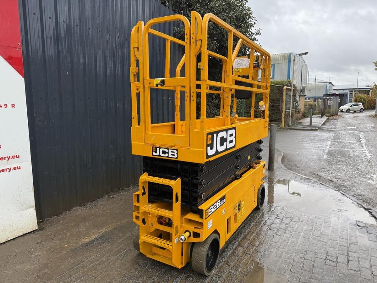 Used JCB S2632E 10m Electric Scissor Lift
