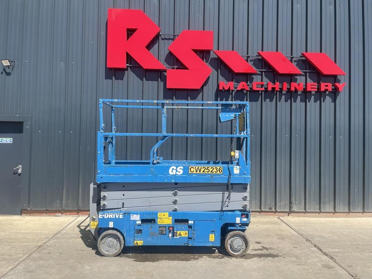 Used Genie GS2632 10m Electric Scissor Lift