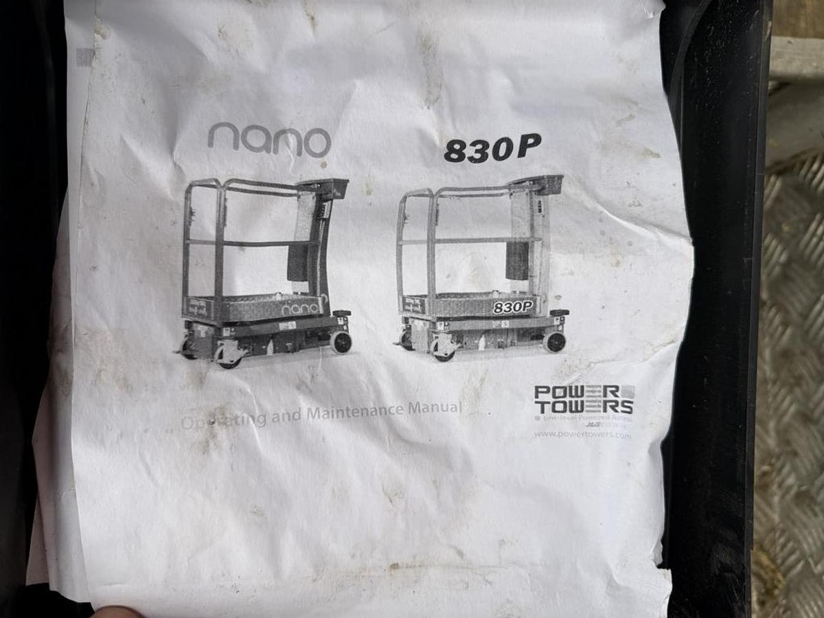 Used Power Towers Nano Push Around Lift