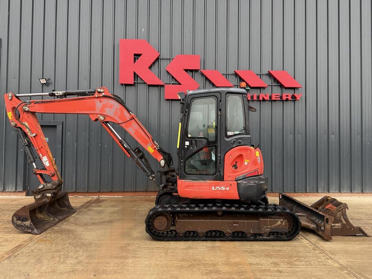 Used Kubota U55-4 5.5t Mini Excavator