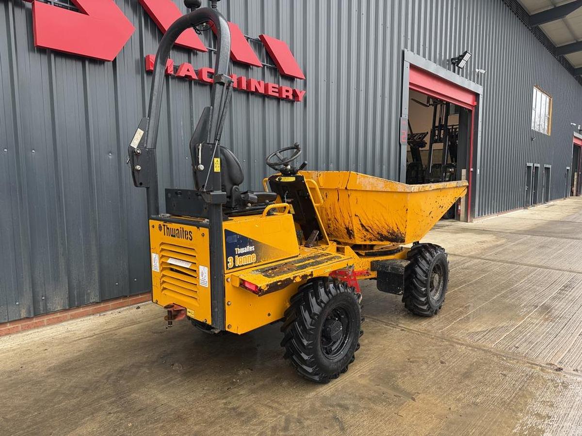 Used Thwaites 3 Tonne Hydrostatic Dumper