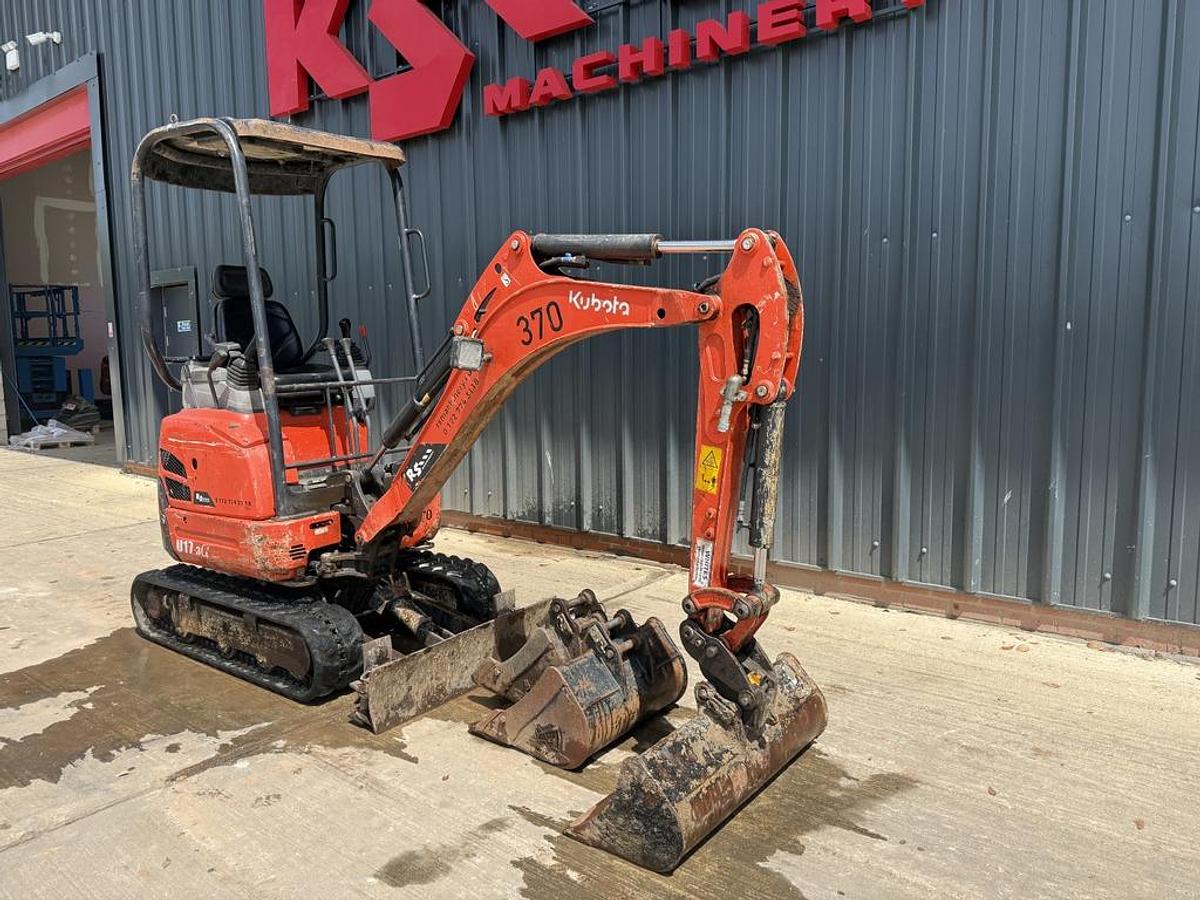 Used Kubota U17-3 1,7t Mini Excavator