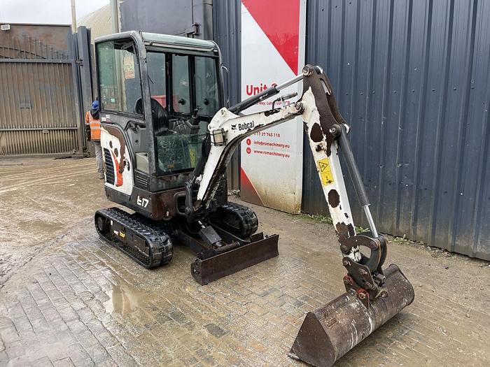 Used Bobcat E17 Mini Excavator