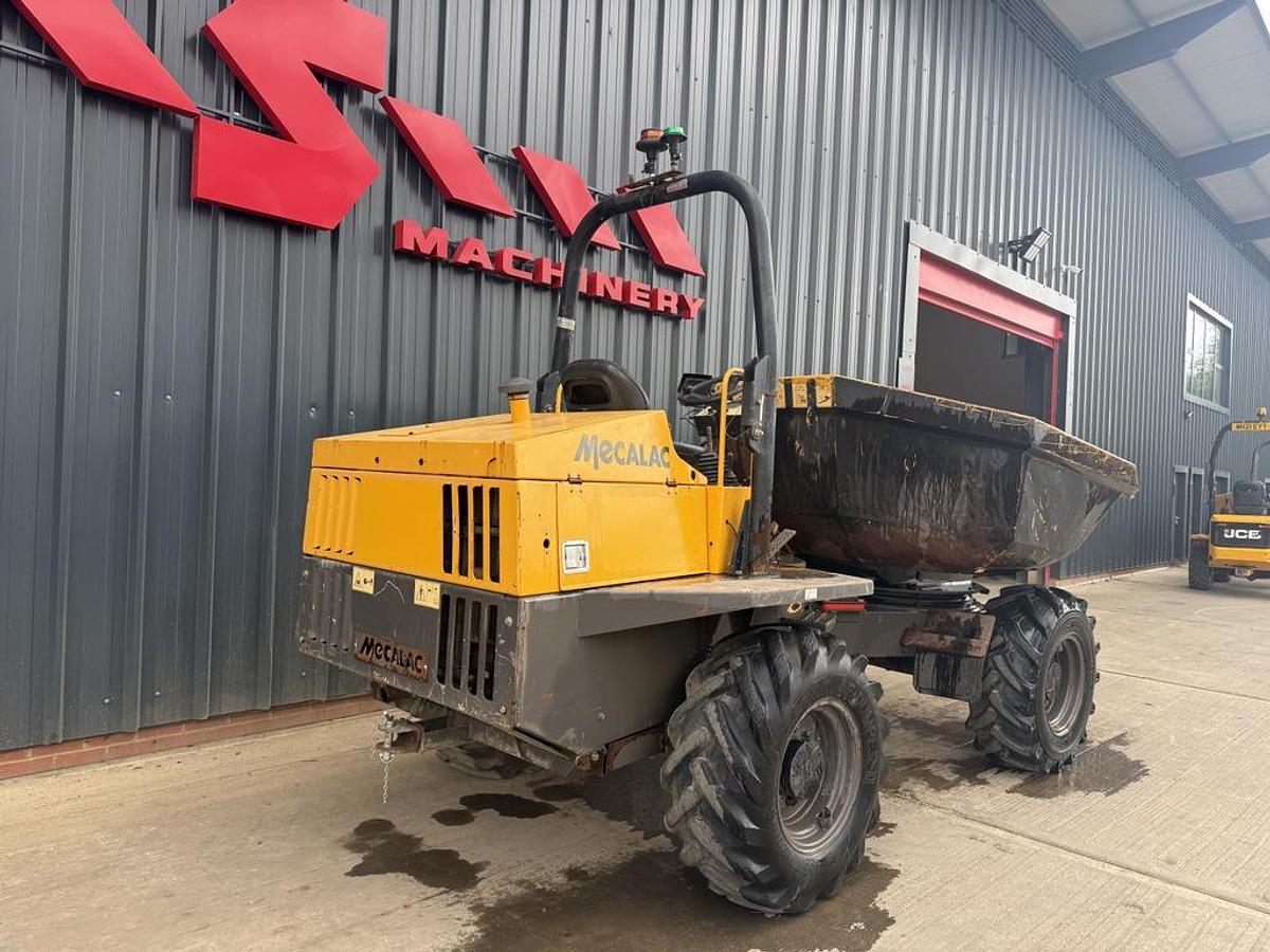 Used Mecalac TA6s 6t Swivel Dumper