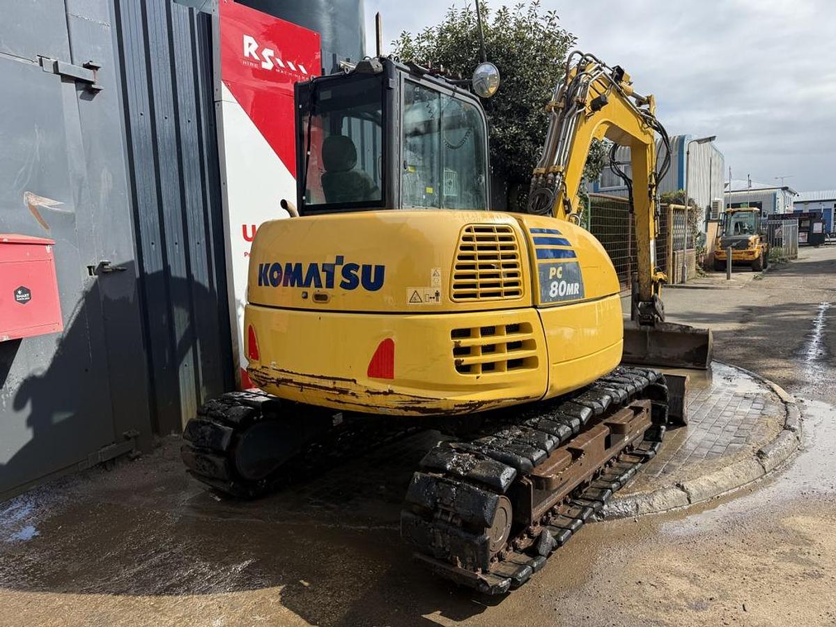 Used Komatsu PC80MR-5 8t Mini Excavator