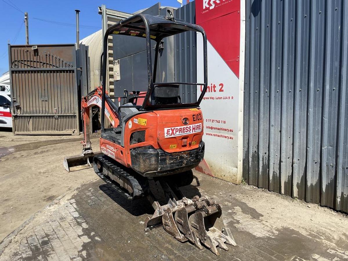 Used Kubota KX015-4 1.5t Mini Excavator