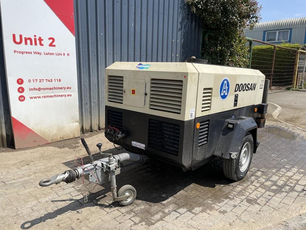Used Doosan 7/73-10/53 7 m3/min Compressor