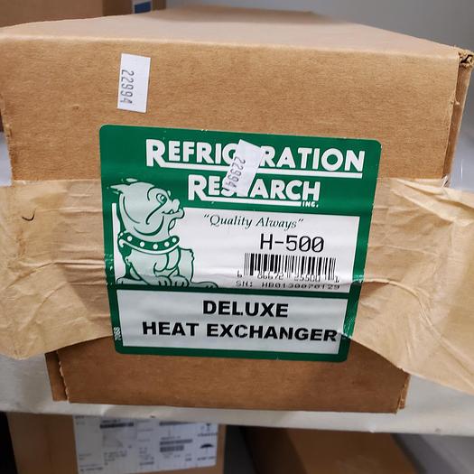 Used Refrigeration Research Refrigerant Delux Heat Exchanger