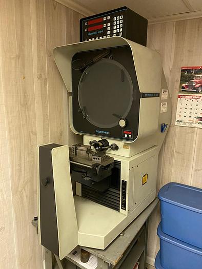 Used Deltronics  Optical Comparator Model DH-214