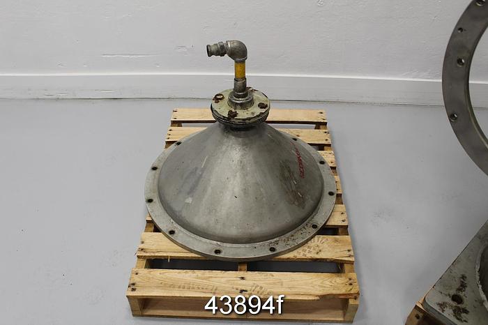 Used Voith VS O5 Pressure Screen, Stainless Steel Housing, Stainless Steel Basket With .20mm Slots #43894