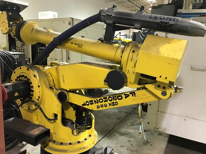 Used FANUC M900iA/260L 6 AXIS CNC ROBOT WITH R30iA CONTROLLER