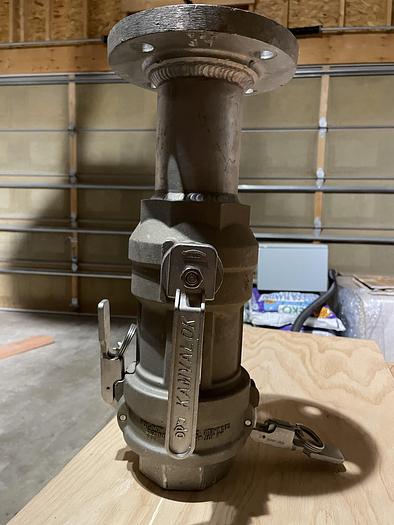 OPW Kamvalok 1711DL-30-A Aluminum Dry Disconnect Coupler w/ Flange