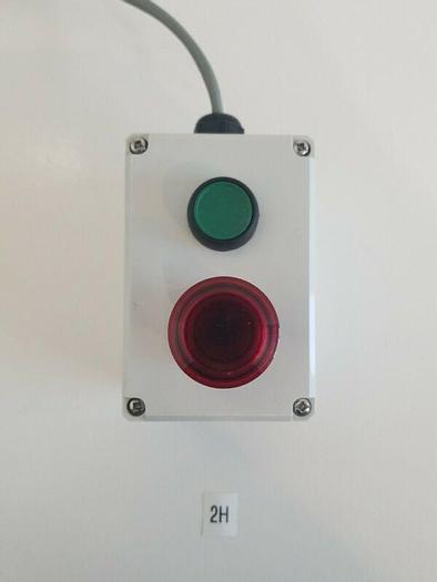 Used *USED* HOFFMAN ENCLOSURE Q2PBPCDM With Power Switch & E-Stop Installed!