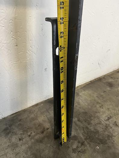 Used Forklift Load Backrest Guard 31" L x 2.5" W x 32 5/8" H