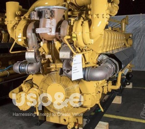 Used 1.9 MW 2017 Used Caterpillar G3520C Natural Gas Generator Sets