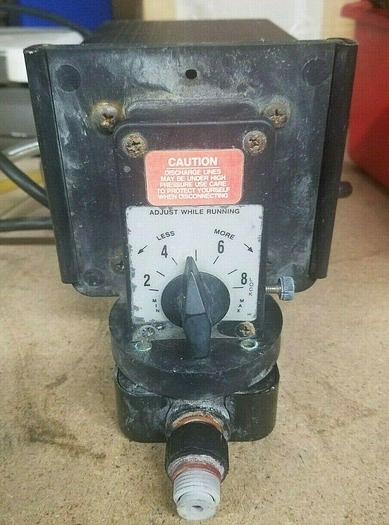 Used Chem-Feed C-1500N Feed Metering Pump 3.1 OZ / Min. 110V
