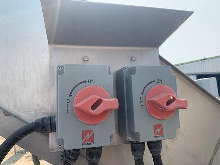 Used 12' Long' x 12" Wide Stainless Steel Elevator