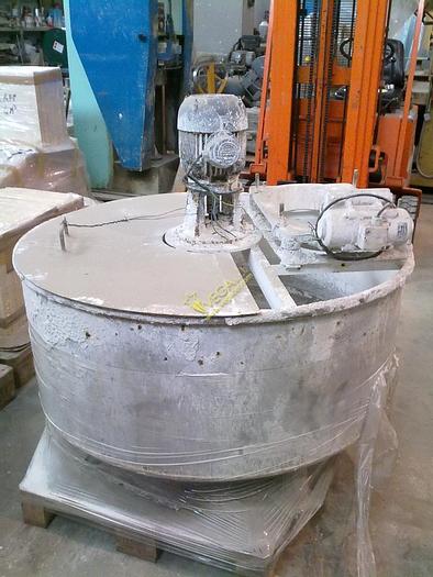 Used Round stainless steel tank for glaze