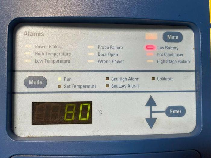 Used VWR Model 5720 -86°C Laboratory Chest Freezer 20 Cu Ft 230 V