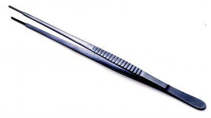 Used Forceps Tissue Dissecting Atraumatic DeBakey 2mm Wide Vascular 305mm (12in)
