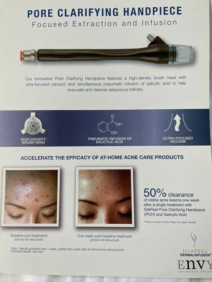Used For Sale ENVY Pore Clarifying Hand Piece Microdermabraders