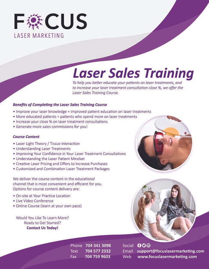 Laser Sales Training