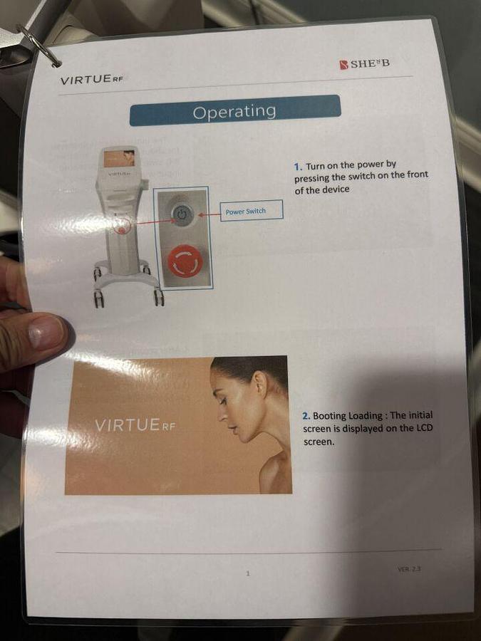 Used For Sale SHENB AMB CARTESSA Virtue RF Laser - Radio Frequency (RF)