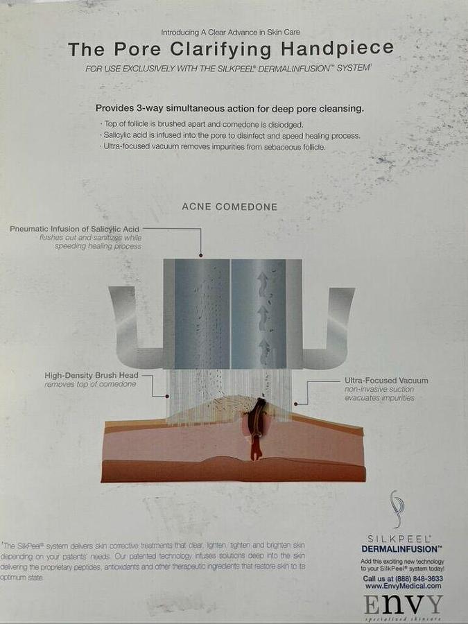 Used For Sale ENVY Pore Clarifying Hand Piece Microdermabraders