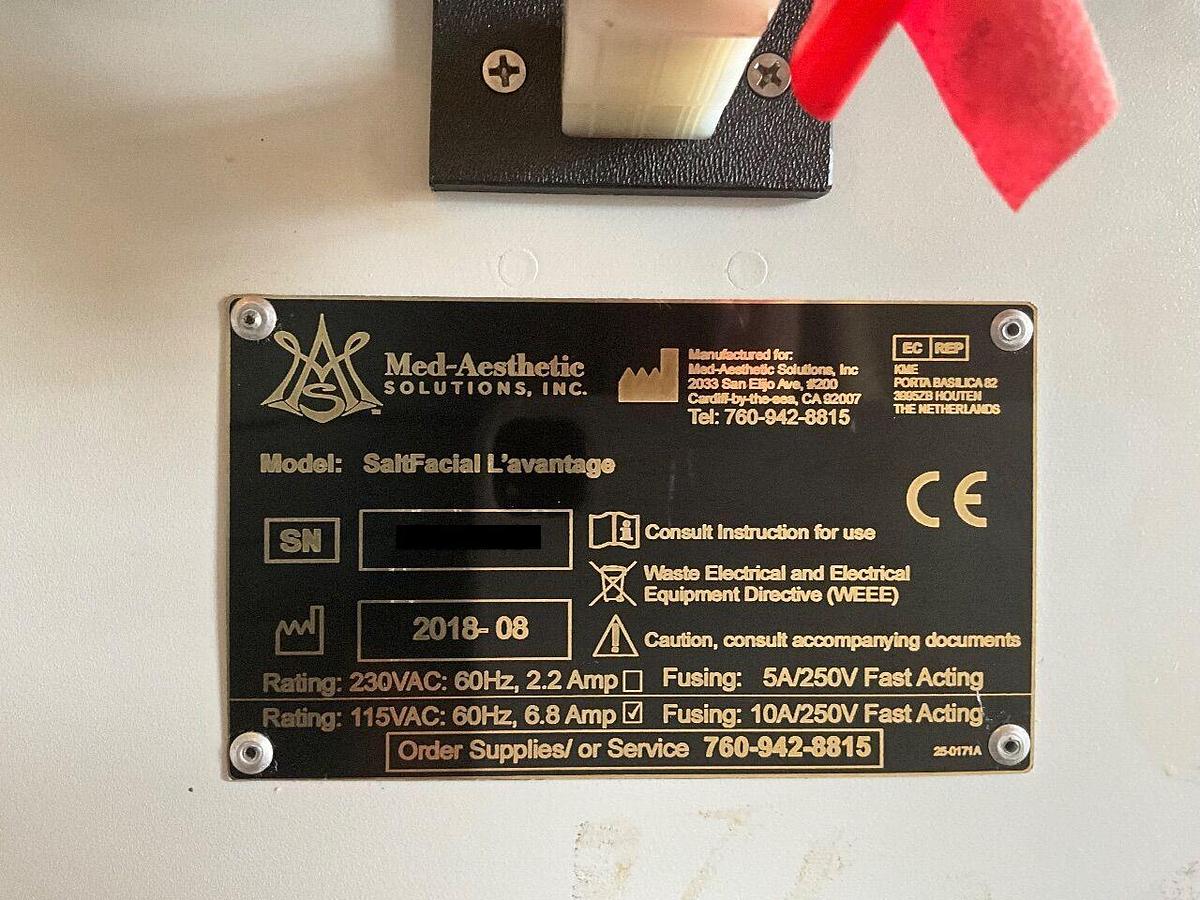 Used For Sale SALT SaltFacial System