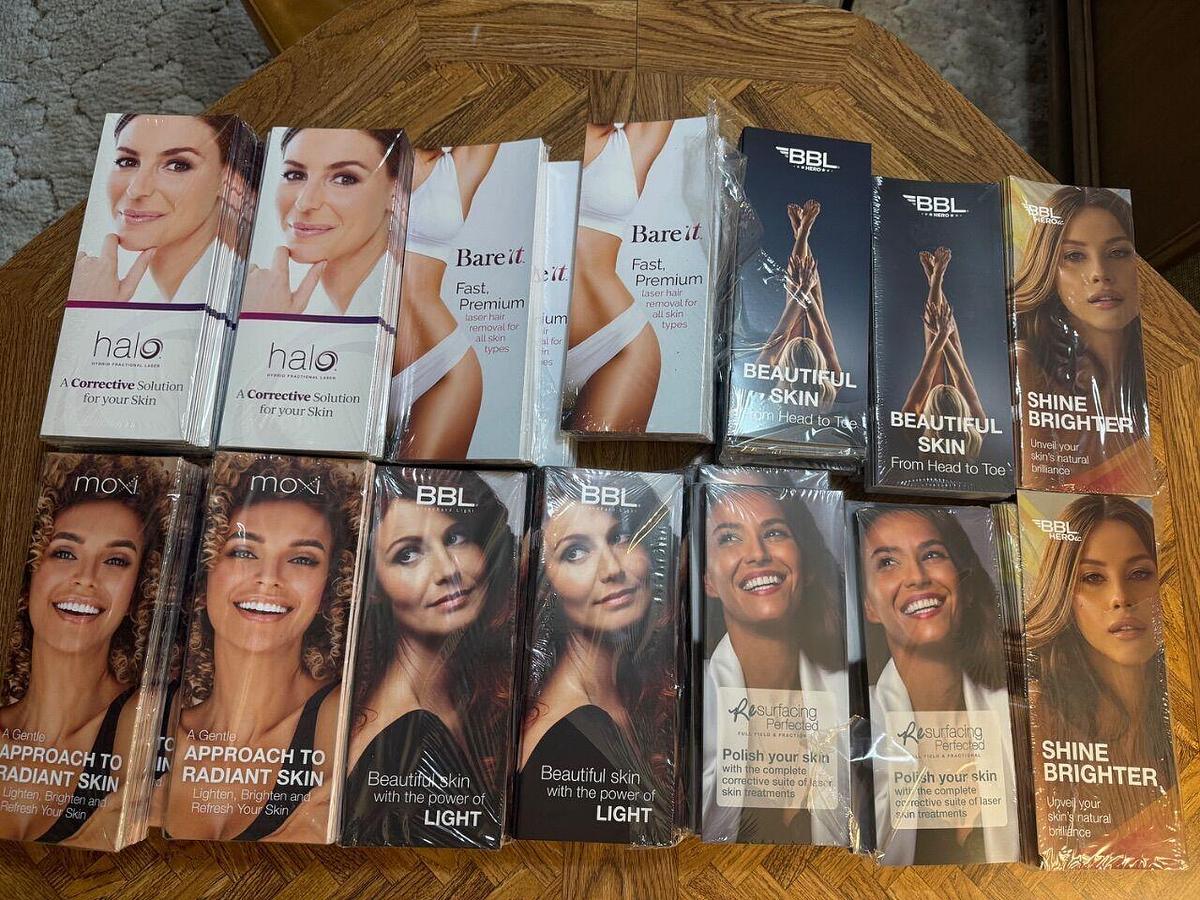 For Sale SCITON Patient Brochures NEW HALO BBL HERO BAREit MOXI