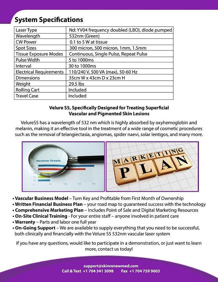 For Sale LASERING VELURE S5 Laser - KTP