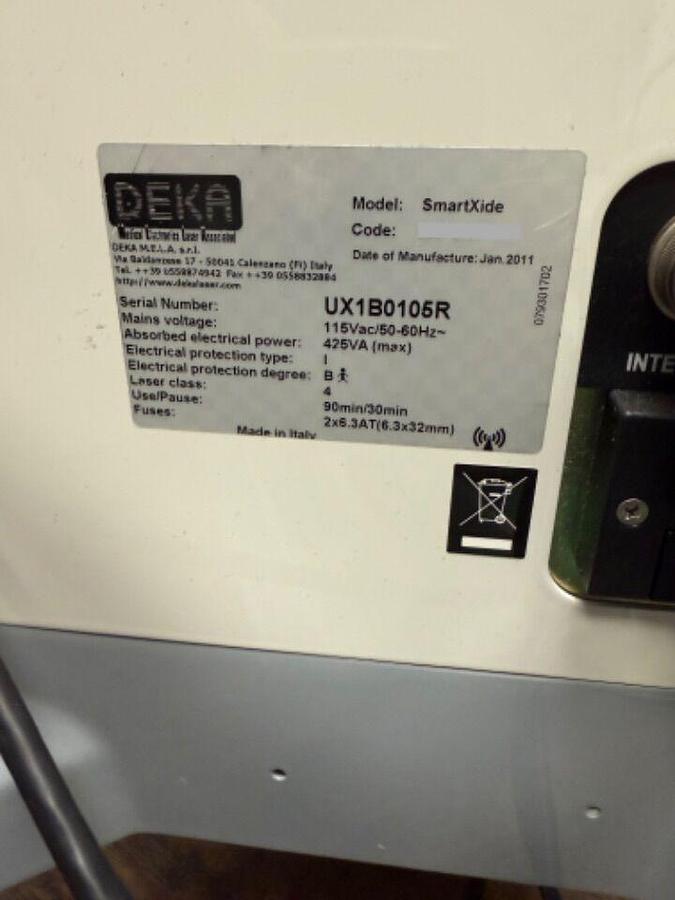 Used For Sale DEKA DOT Laser - Co2