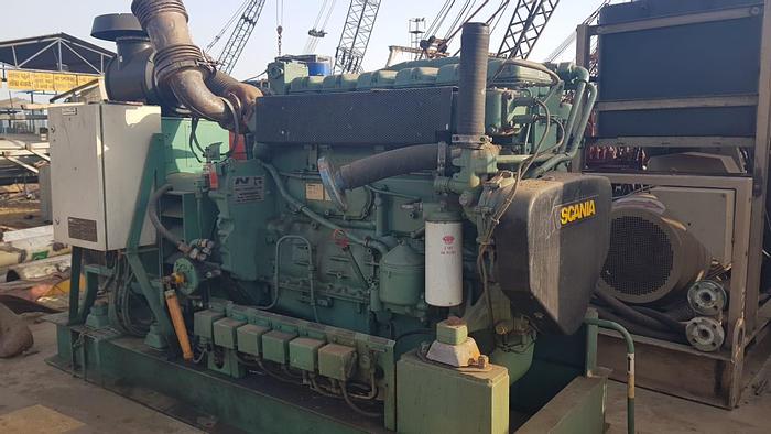 Used Scania Stamford marine generator excellent condition