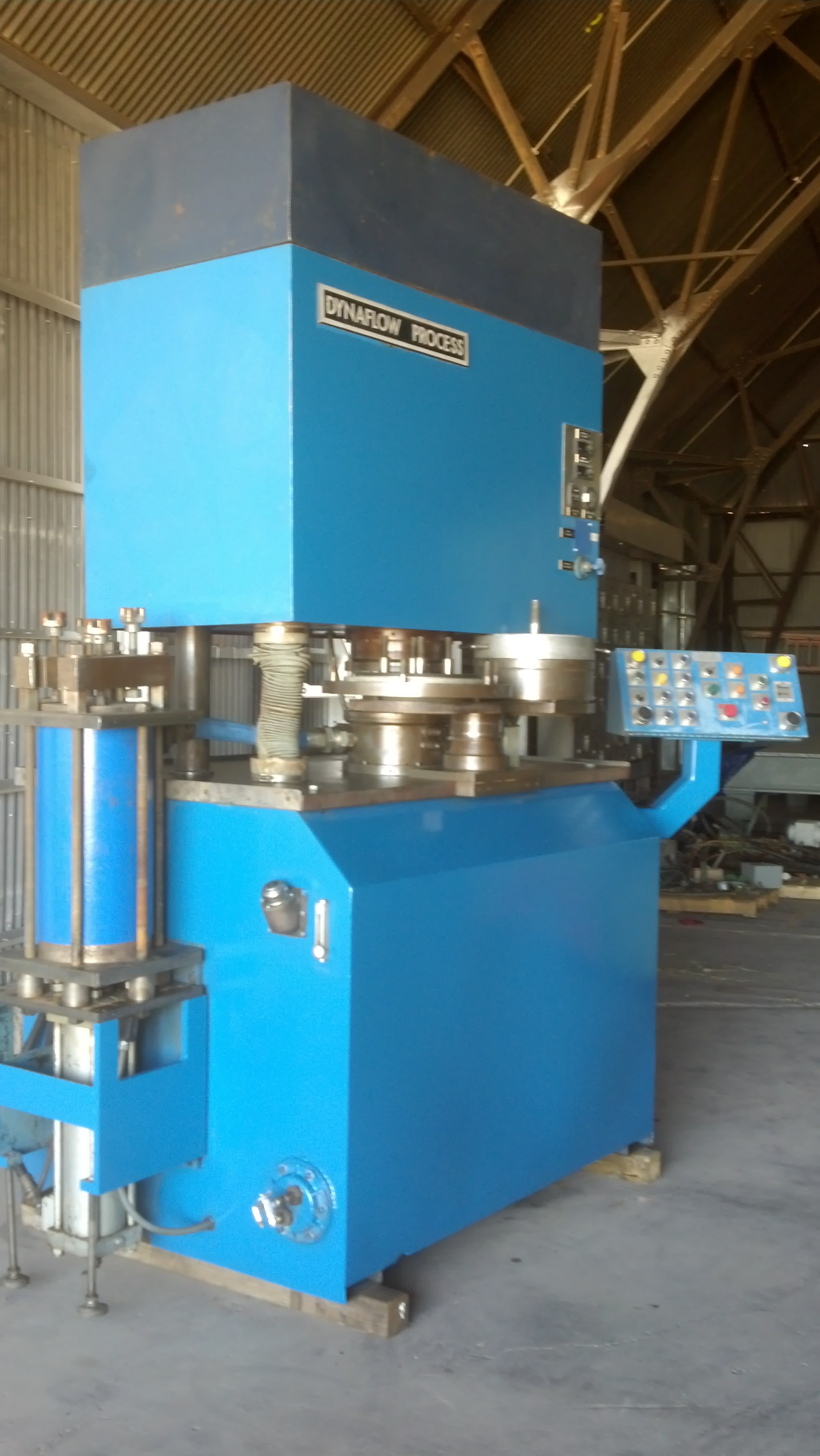 Used Dynetics Dynaflow Model HL60CF-830 Abrasive Flow Deburring Machine