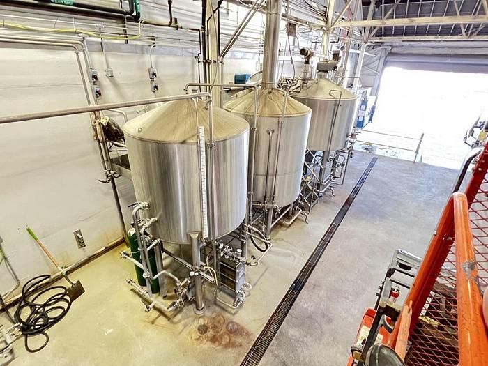 Used Brewhouse, 25 BBL, 3-Tank, JV Northwest #C744684