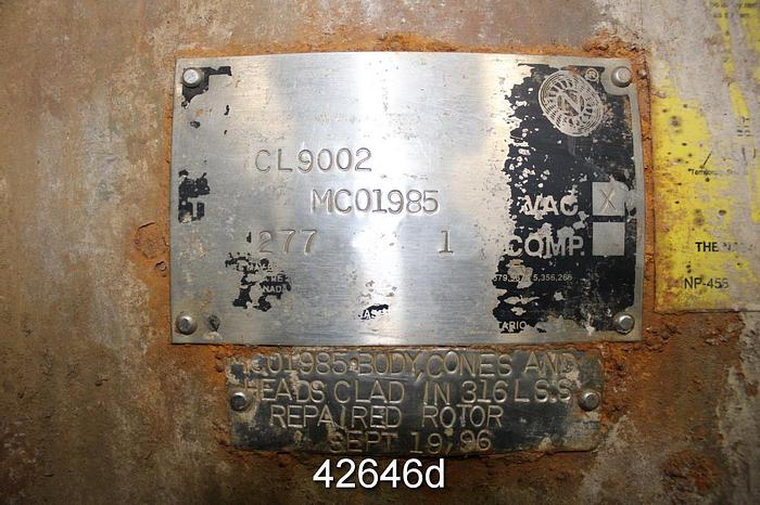 Used Rebuilt Nash CL 9002 Vacuum Pump, Iron Casing #42646