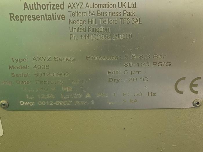 Used 2017 AXYZ 4008 CNC Router