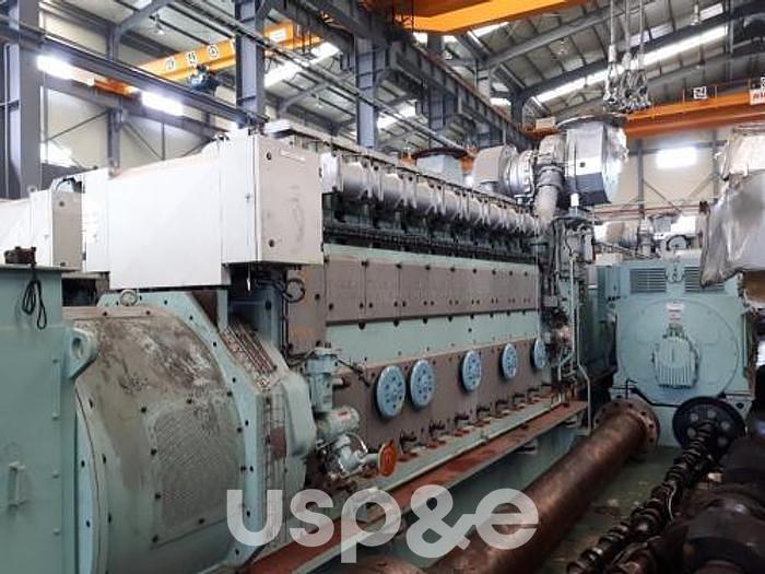 2 MW 2013 New MAN 9L21/31 HFO Generator