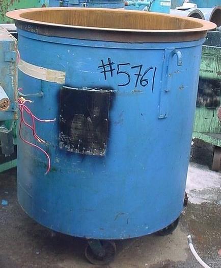 Used 125 GALLON PORTABLE MIX TANK – C/S – 36 in. DIA. X 38 in
