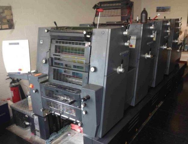 Used Heidelberg Printmaster PM 524 fourcolor offset printing 2005