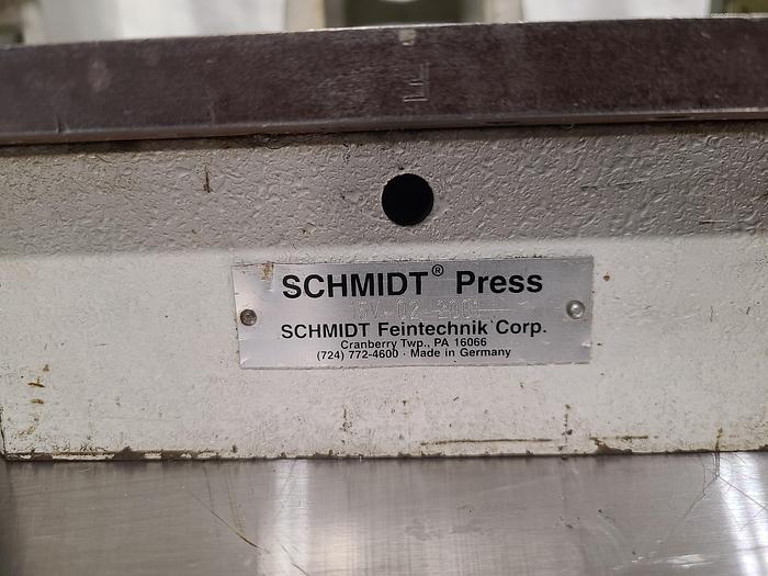 Used Schmidt German made Arbor Press - 2