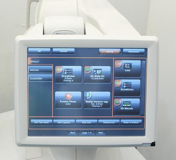 Refurbished Topcon 3D OCT-1 Maestro Tomographer