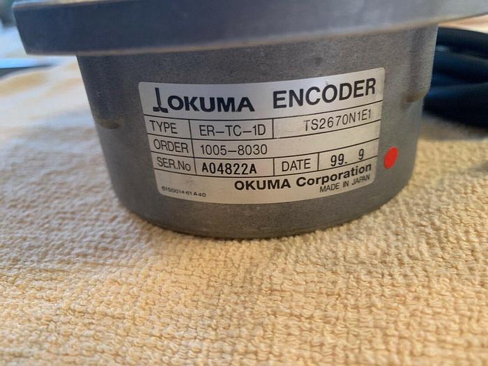 Used Okuma Encoder Part No: TS2670N1E1, Model: ER-TC-1D