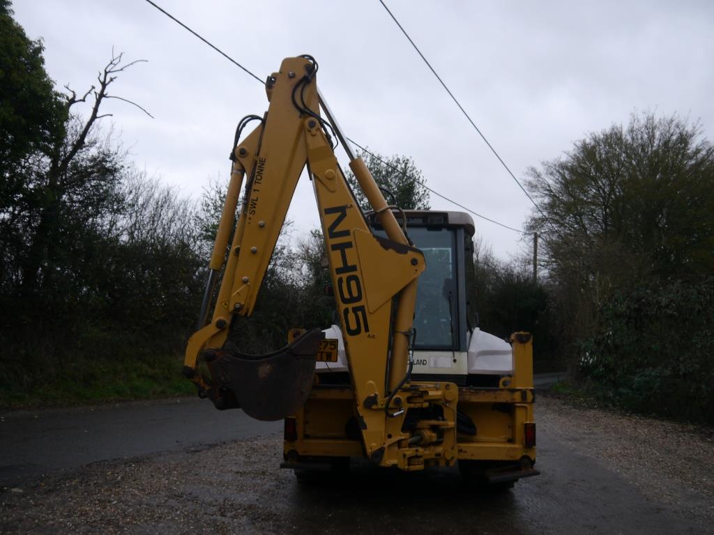 Used New Holland LB95 Backhoe Loader