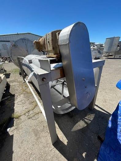 Used Lycol Stainless Steel 36" Rotary Dewatering Reel Screen