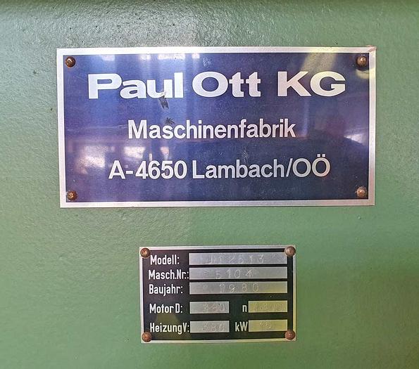 Used 1980 Ott Germany OTT veneer press JU 2513