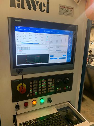 Used 2018 YAWEI HLF 2040 Fiber 3KW