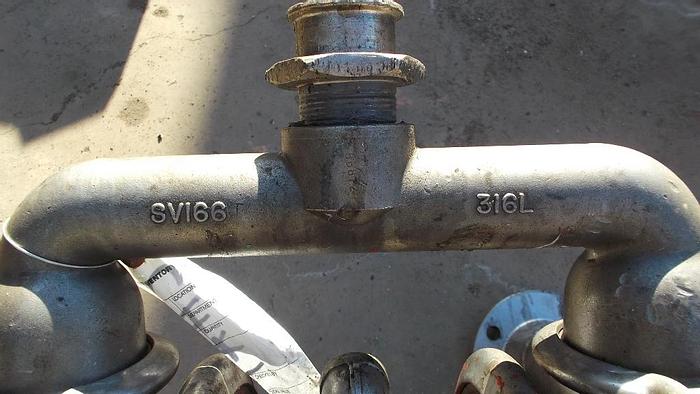 Used Pump, Diaphragm, 1.25", 316 S/st, Versa-Matic, Mdl SV116 #S740218