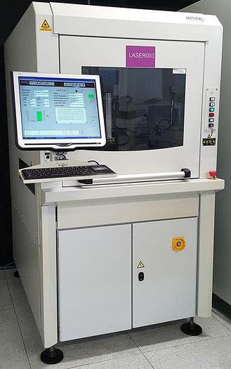 Used IPTE FLEXMARKER 2009 Inline Laser PCB Barcode marking system